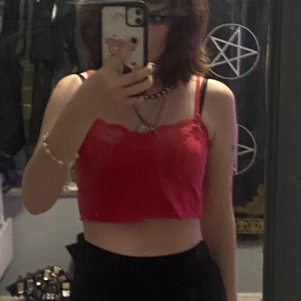 pink tank